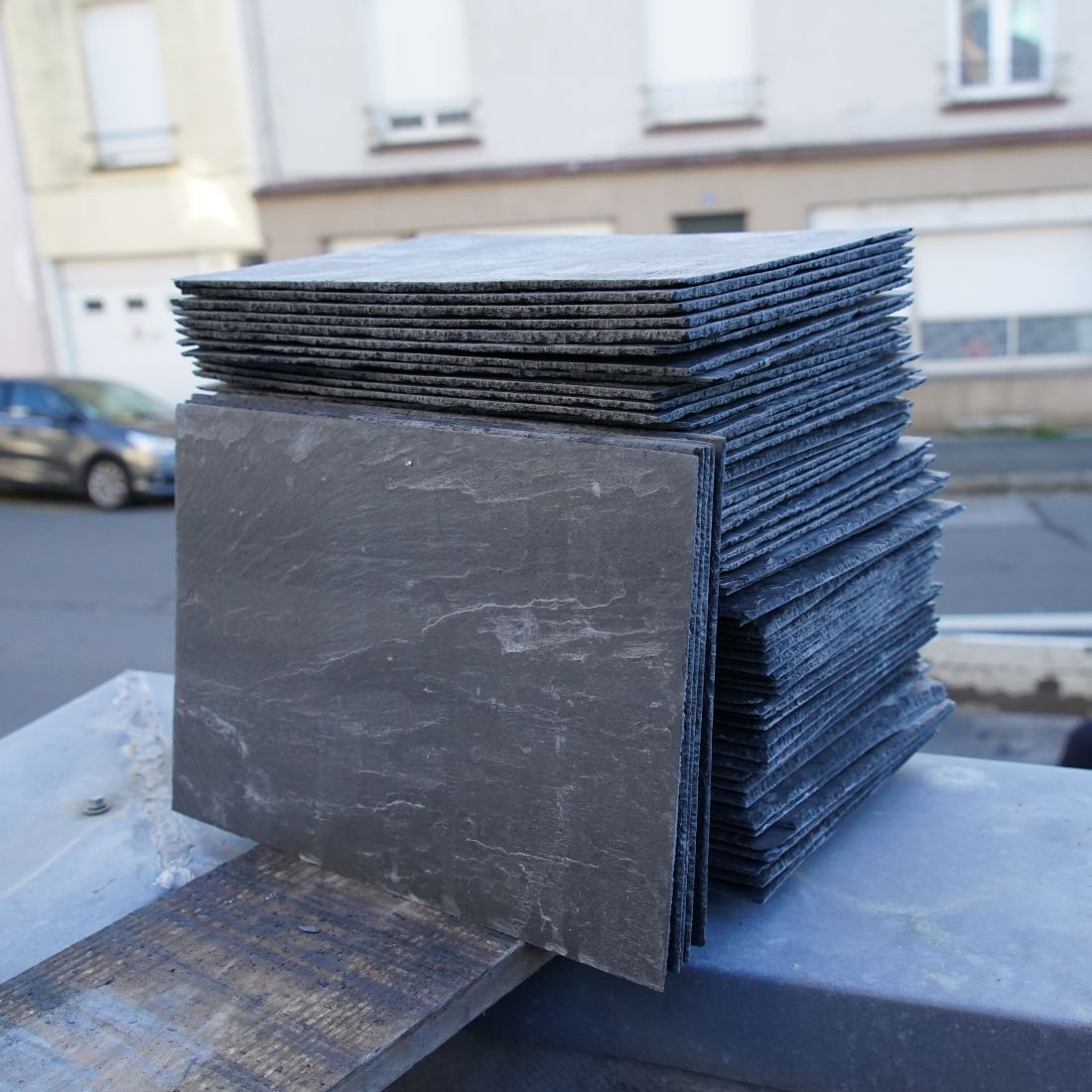 Ardoises pour rénovation de toiture à Brest
