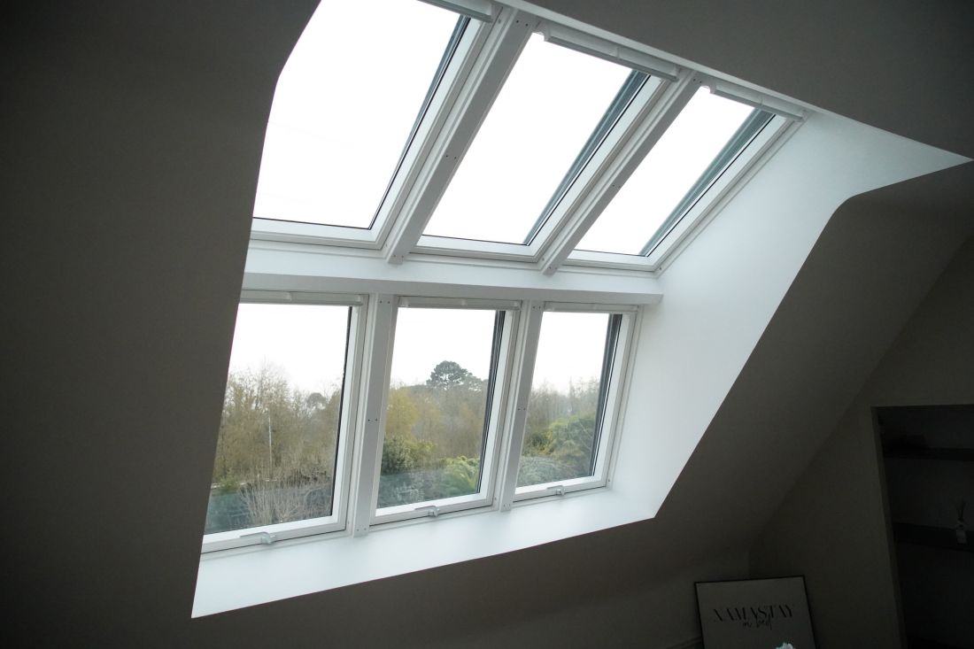 Verrière Evolution Velux posée par Couverture Vincent près de Brest Verrière Evolution Velux posée par Couverture Vincent près de Brest