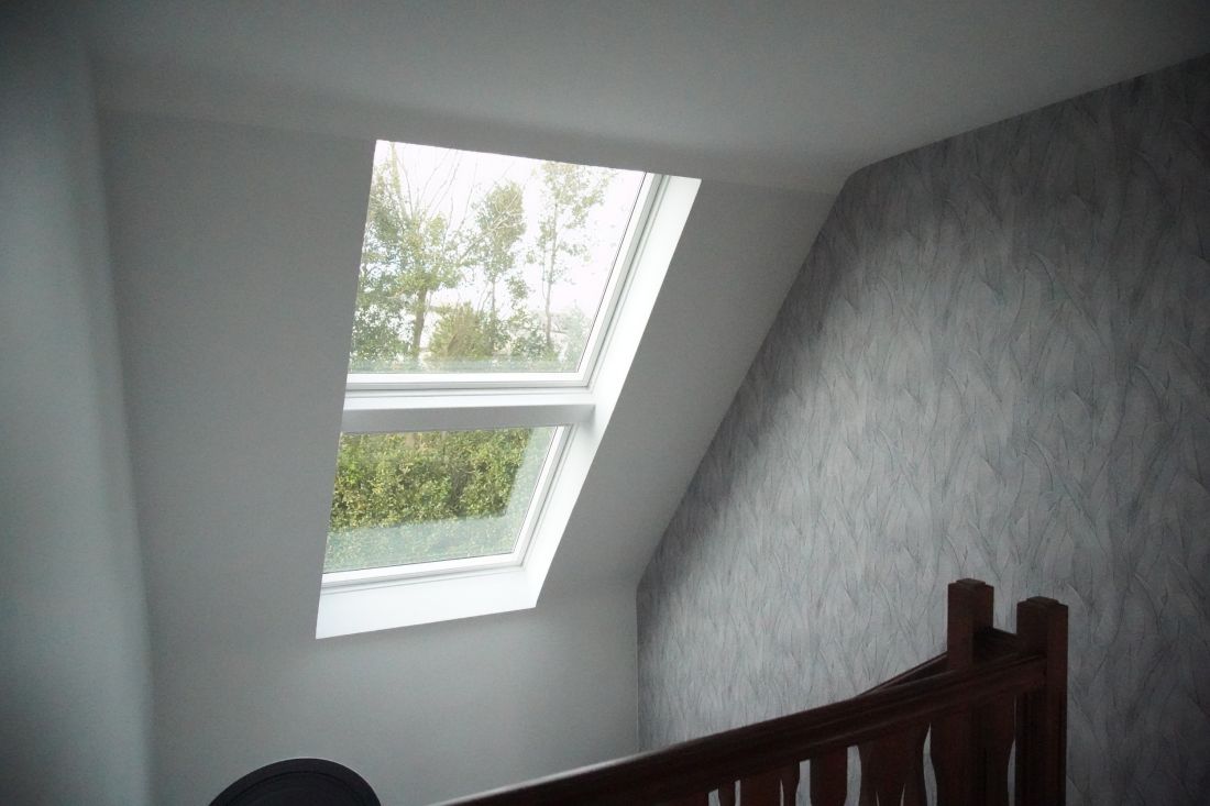 Verrière Jumo Velux, installée dans une maison du Finistère nord Verrière Jumo Velux, installée dans une maison du Finistère nord