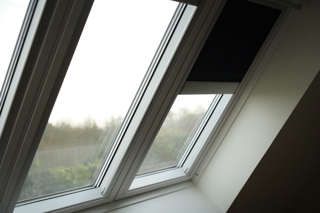 Verrière d'atelier / studio Velux dans une maison de Brest Verrière d'atelier / studio Velux dans une maison de Brest