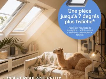 ☀️ Les fortes chaleurs arrivent aussi à Brest… et les combles peuvent vite devenir difficiles à supporter.

Les volets roulants VELUX permettent de limiter...