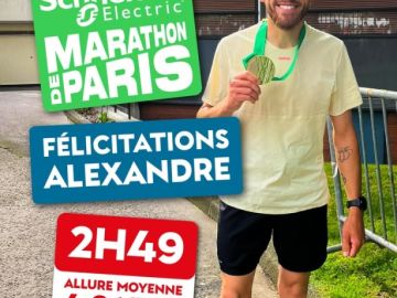 Félicitations à Alexandre, membre de l’équipe Couverture Vincent 👏

Ce dimanche 12 avril, il a bouclé le Marathon de Paris en 2h49 💪

Avec une allure moyenne...