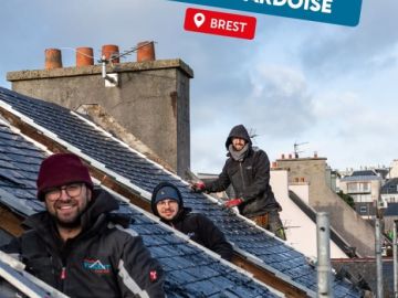 Chantier en cours à Brest avec Kevin, Fred et Timothé ⚒️

Rénovation d’une toiture en ardoise, menée sur une bonne dizaine de jours. 📅

Un chantier rendu un...