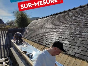 Retour sur un chantier terminé ⚒️

👉 Remplacement complet du support bois avant la pose d’un nouveau chéneau en zinc, entièrement façonné sur mesure dans...